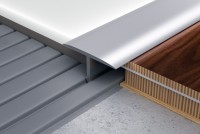 T-Profil alumínium burkolatváltó