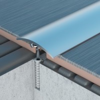 Rejtett rögzítésű alumínium lencse burkolatváltó