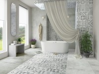 Tilezza Impressione Maiolica Grigio 40x80 padlólap Tilezza Impressione Maiolica Grigio 40x80 padlólap
